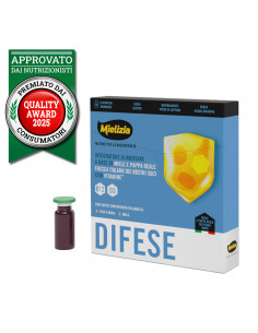 Integratore alimentare DIFESE, con miele e pappa reale (10 fiale da 10ml)