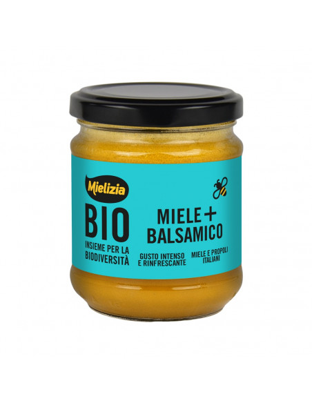 MIELE+ Balsamic organic (honey and propolis) - 250g jar