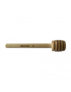 Wooden honey spoon with...