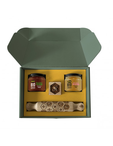 Cofanetto di Natale - Idea regalo con mieli...