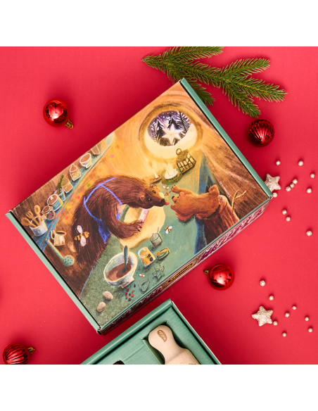 Christmas Gift Box - Gift Idea with organic honey and Mielizia gadgets