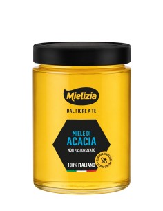 Italian Acacia Honey - Jar 400g - Mielizia Shop