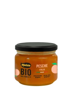 Peach organic compote 250g jar
